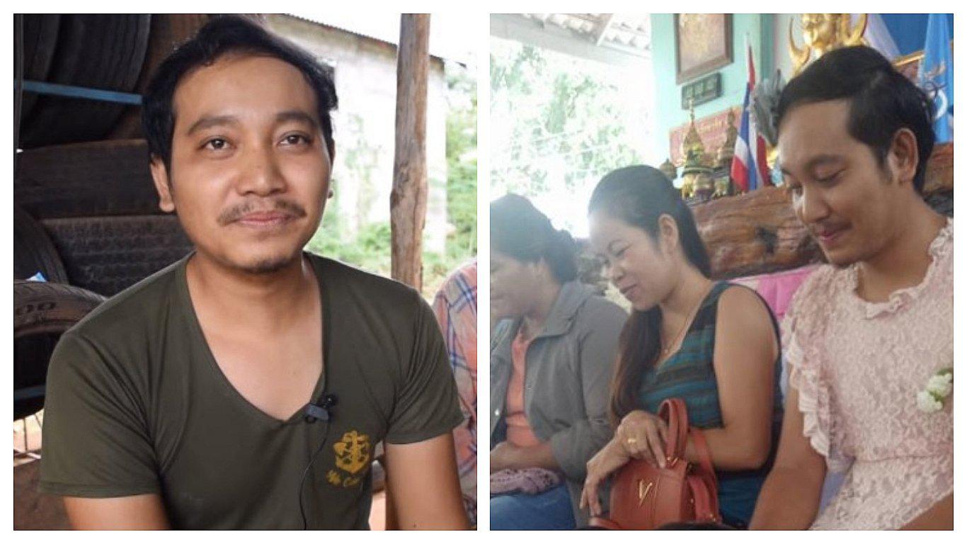 ​Padre se viste de mujer para celebrar con sus hijos el Día de la Madre (FOTOS)