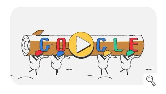 Aberto até de Madrugada: Google Doodle celebra Jogos Olímpicos de