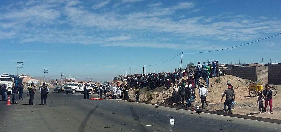 ¡Lamentable! Padre y sus dos hijos fallecen tras un atropello en Arequipa
