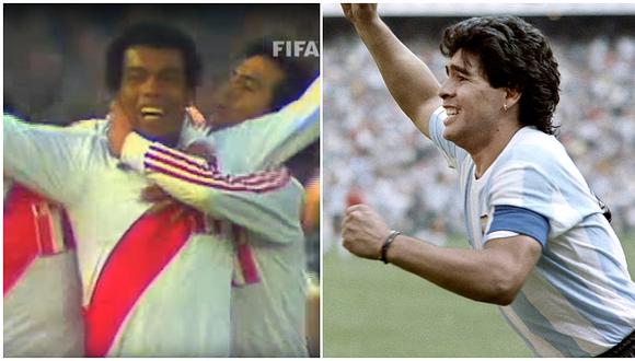 Teófilo Cubillas venció a Maradona en competencia por el mejor gol de los Mundiales (VIDEO)