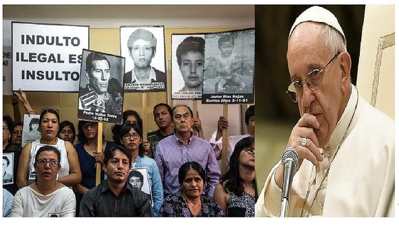 Papa Francisco: Familiares de víctimas de La Cantuta y Barrios Altos le pedirán ayuda para anular indulto
