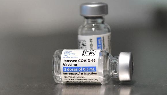 Un total de 2,5 millones de vacunas contra la COVID-19 de la farmacéutica Janssen llegarán a Colombia. (Frederic J. BROWN / AFP).