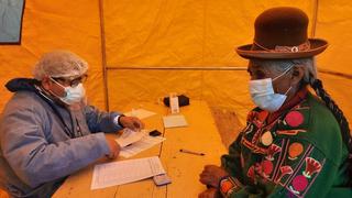 En seis puntos vacunarán a adultos mayores en Puno
