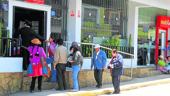​Fonavistas de cuarta lista empezaron a cobrar en Huancayo