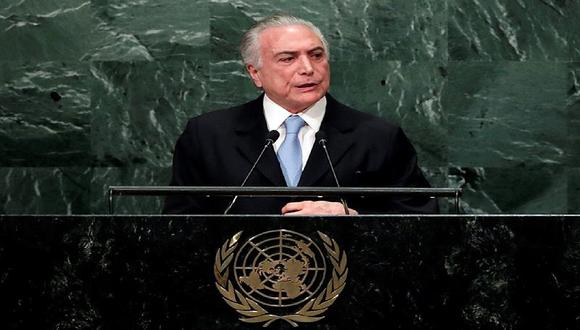 ​Michel Temer sobre destitución de Rousseff : "Hemos dado un ejemplo al mundo"
