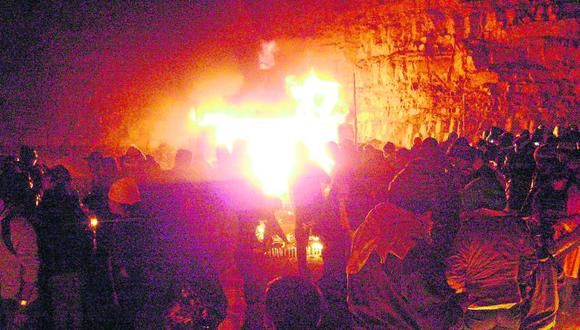 Incendio en capilla de Chapi causó pánico