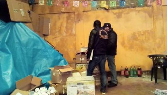 Delincuentes vacían local de distribución de canillitas en Puno