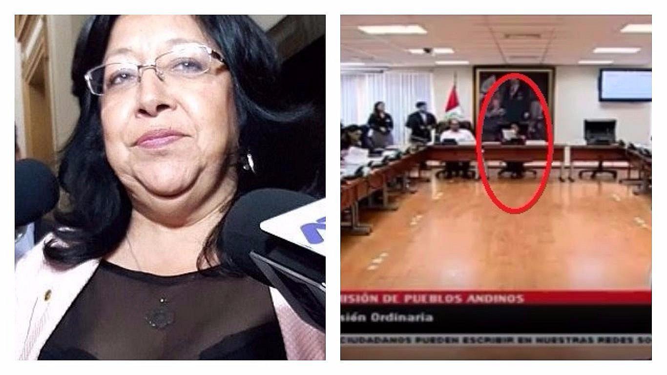 Congresista Foronda comete este error antes del conteo de votos en plena sesión  (VIDEO)