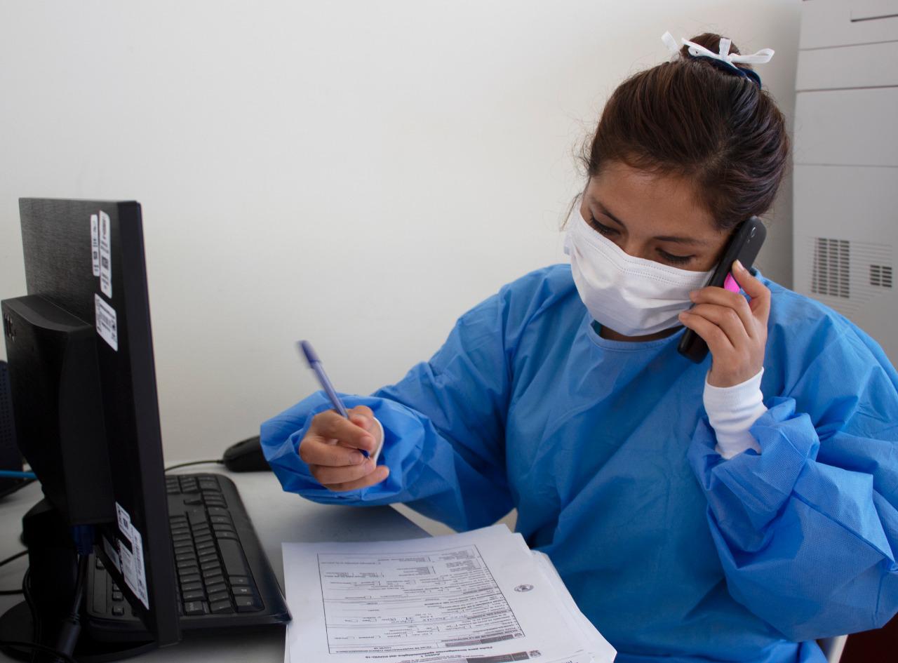 Las encargadas del área de atención son Tania Orozco Vásquez, licenciada en enfermería y Yesenia Balsa Navarrete, técnica en enfermería. (Foto Municipalidad de Lurín)