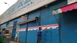 Cercado de Lima: Clausuran galería Plaza Azul tras incendio por no contar con las medidas de seguridad