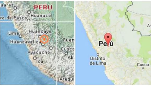 Sismos de 4.7 y 4.2 sacuden a Junín y Huancavelica respectivamente 