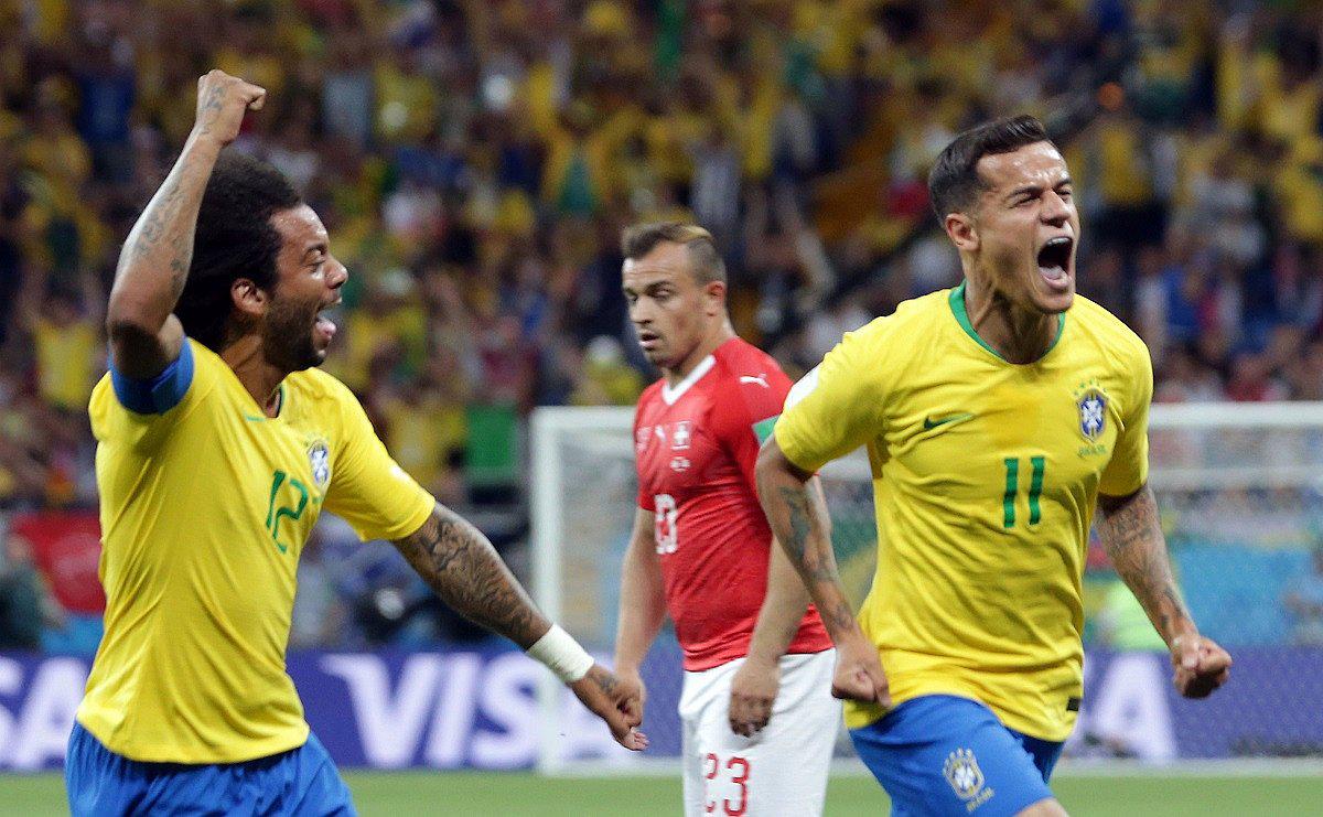 Brasil vs Suiza: El golazo de Philippe Coutinho desde fuera del área (VIDEO) 