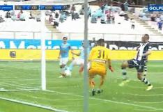 Calcaterra se perdió el gol del empate ante Alianza Lima en el área chica (VIDEO)