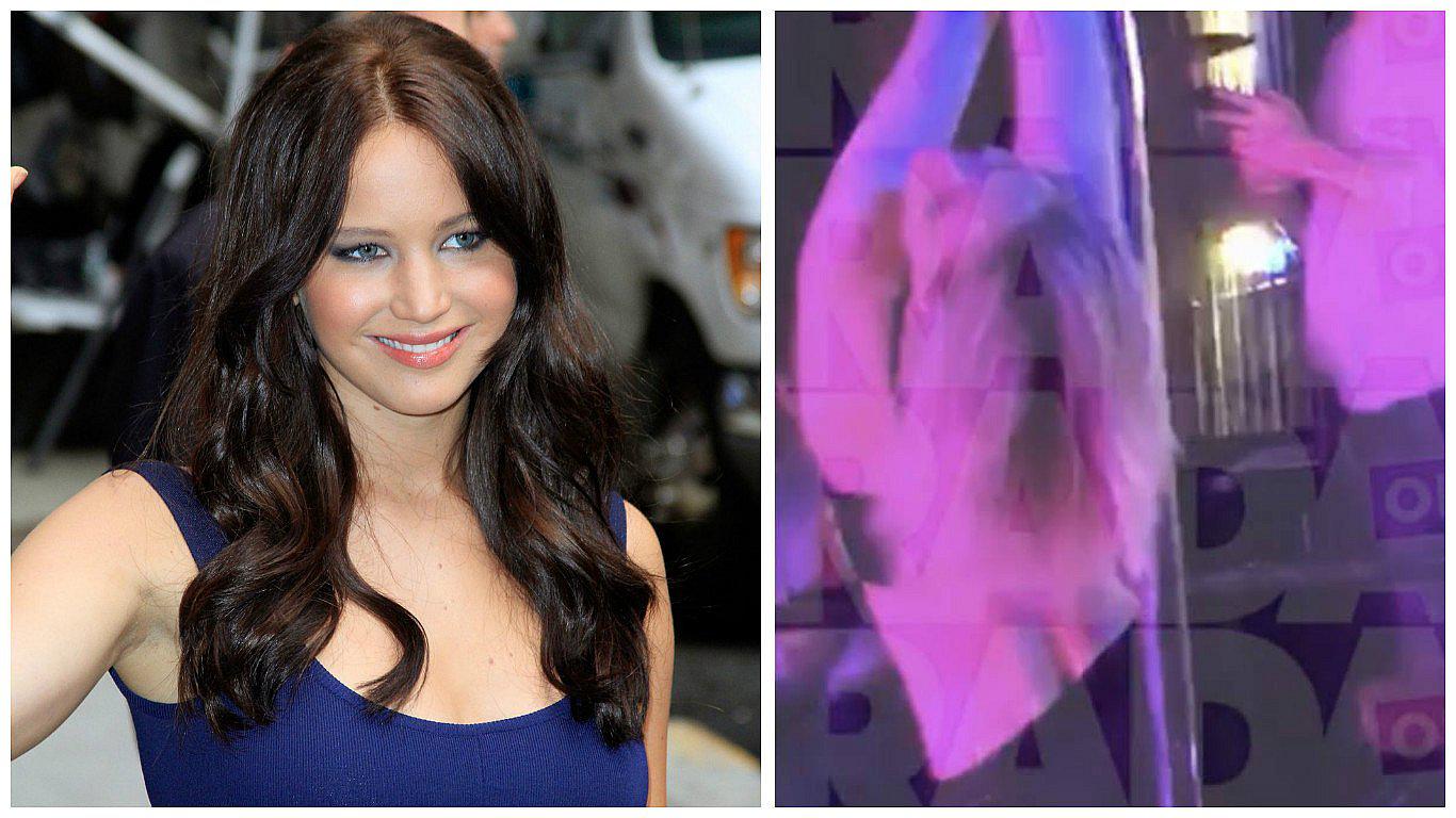 Jennifer Lawrence: su increíble reacción luego del video en el que hace striptease en estado de ebriedad (VIDEO)