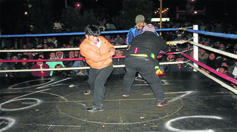 Medirán fuerzas en tradicional  Kuchuscha