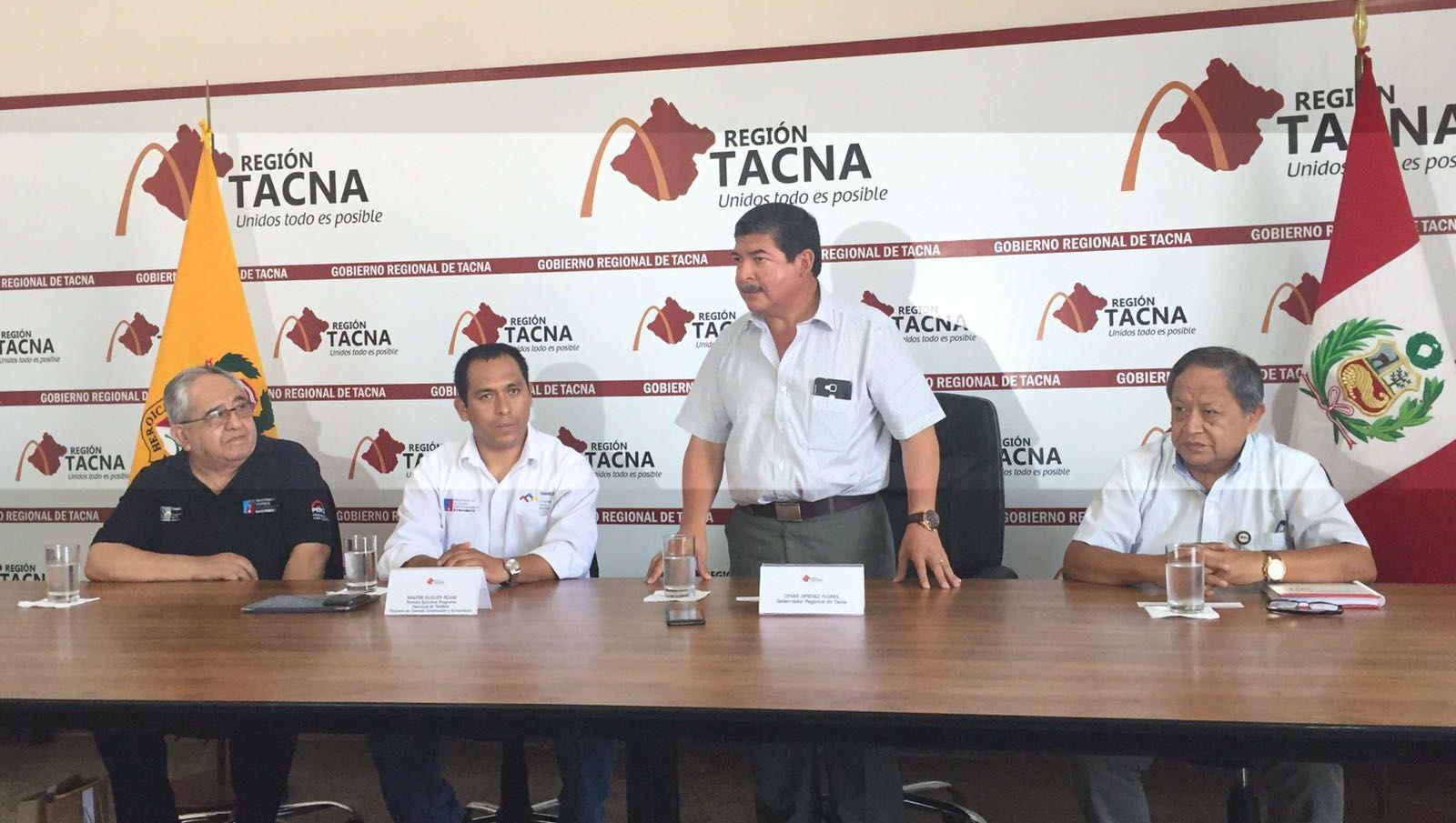 Alfredo Barnechea: gobernador de Tacna desiste en responder por apoyo proselitista