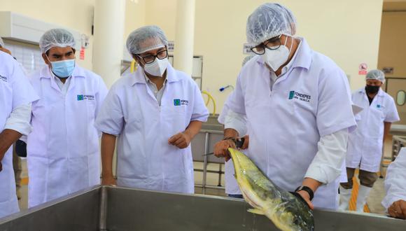Ministerio de Producción entrega desembarcadero pesquero de S/ 22 millones de soles en Arequipa. (Foto: Ministerio de Producción)
