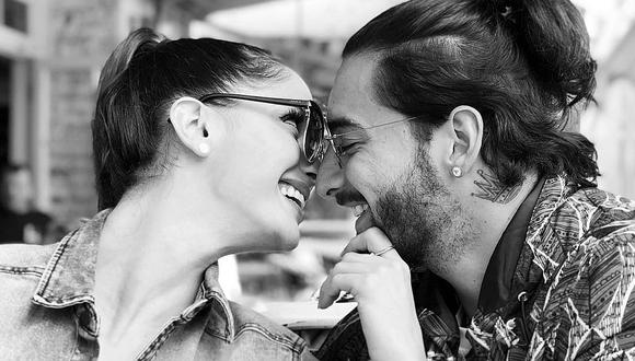 Maluma confirma su amor por Natalia Barulich con tierno beso en Instagram (VIDEO)