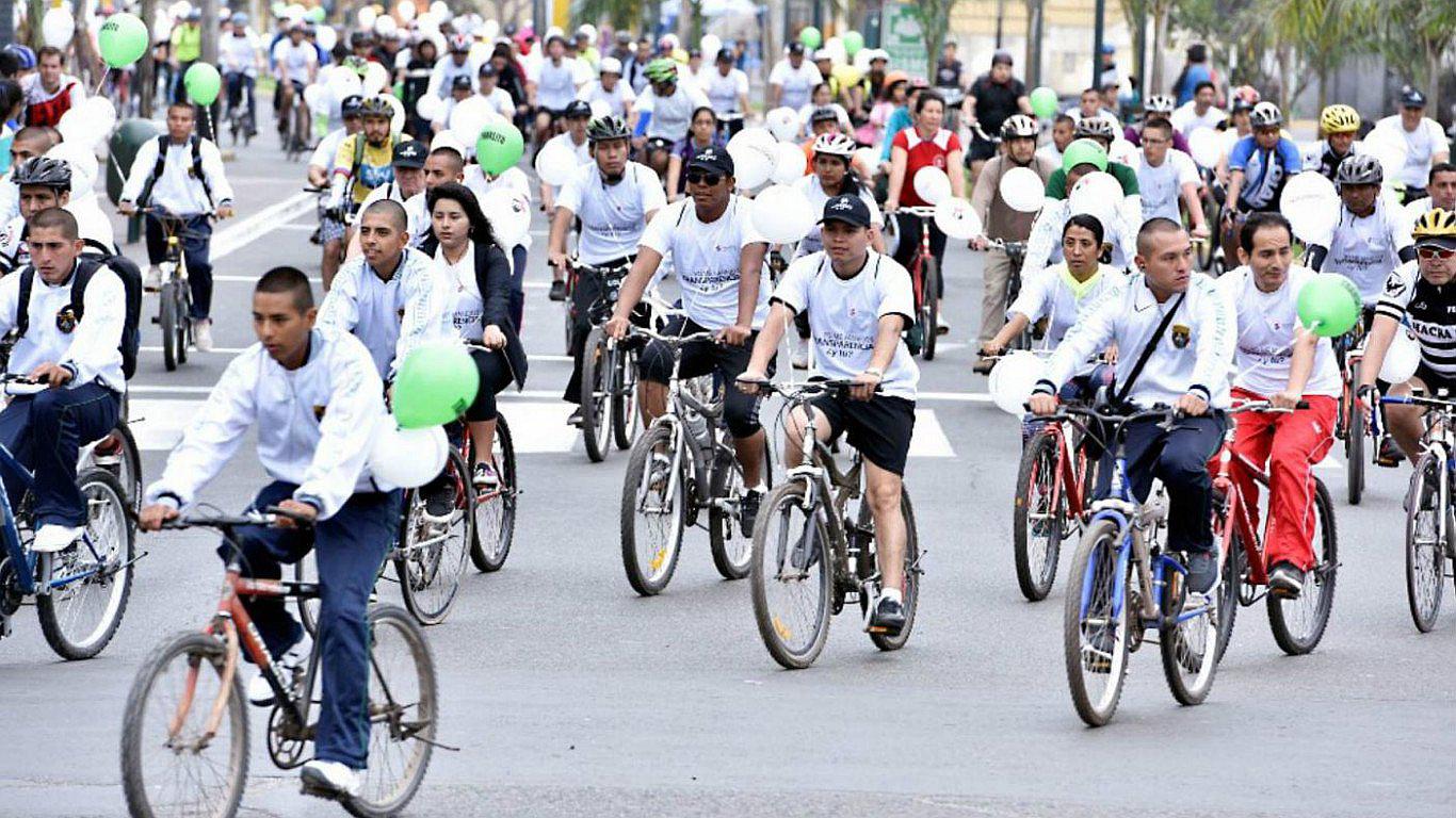 Organizan bicicleteada para fomentar la donación voluntaria de sangre 