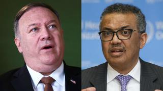 Pompeo acusa al director general de la OMS de haberse dejado “comprar” por China