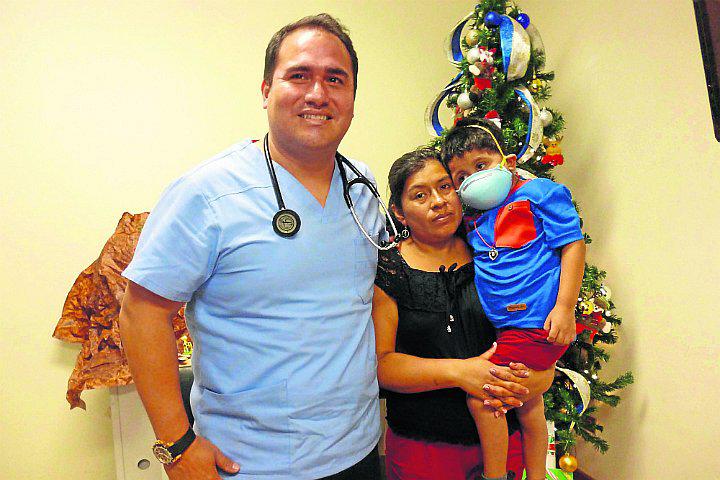 Niño chinchano se recupera luego de recibir un transplante de corazón