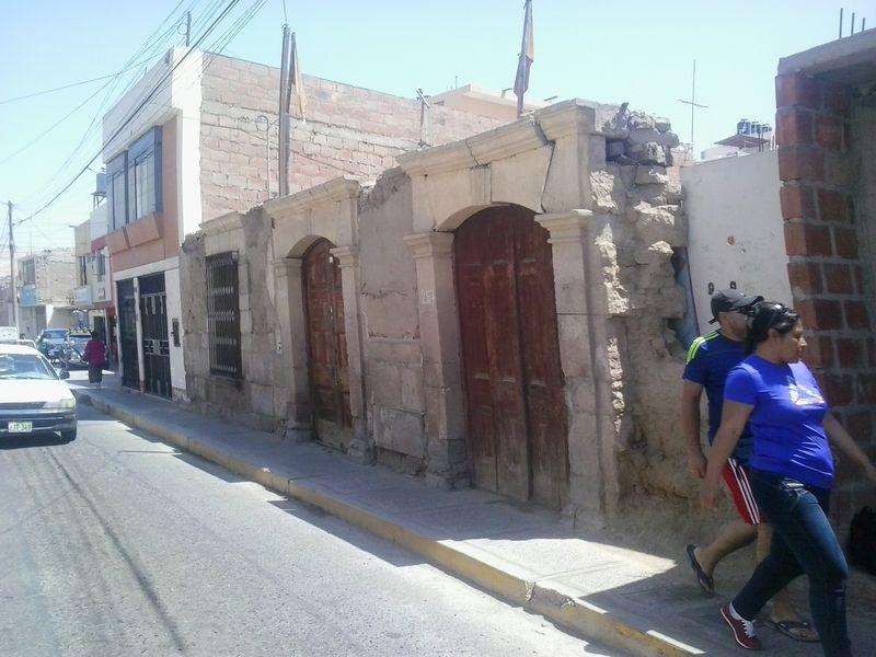 Cultura inspecciona casonas declaradas en riesgo en Tacna