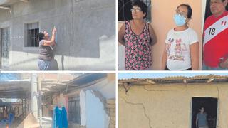 Piura: Afectados por el sismo piden ayuda