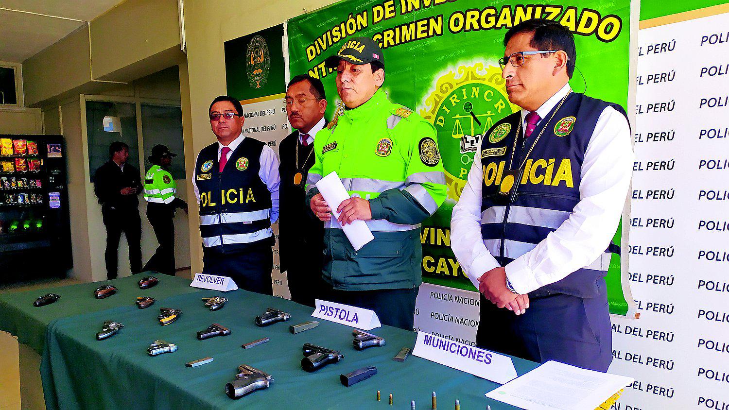 Policías continúan incautando armas de fuego sin documentación en regla