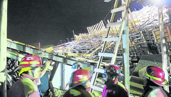 Piura: Ositran investigará las causas de la caída del puente en construcción en La Legua