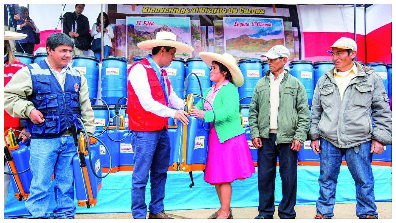 Buscan reducir pobreza y acabar con la anemia en el distrito de Curgos 