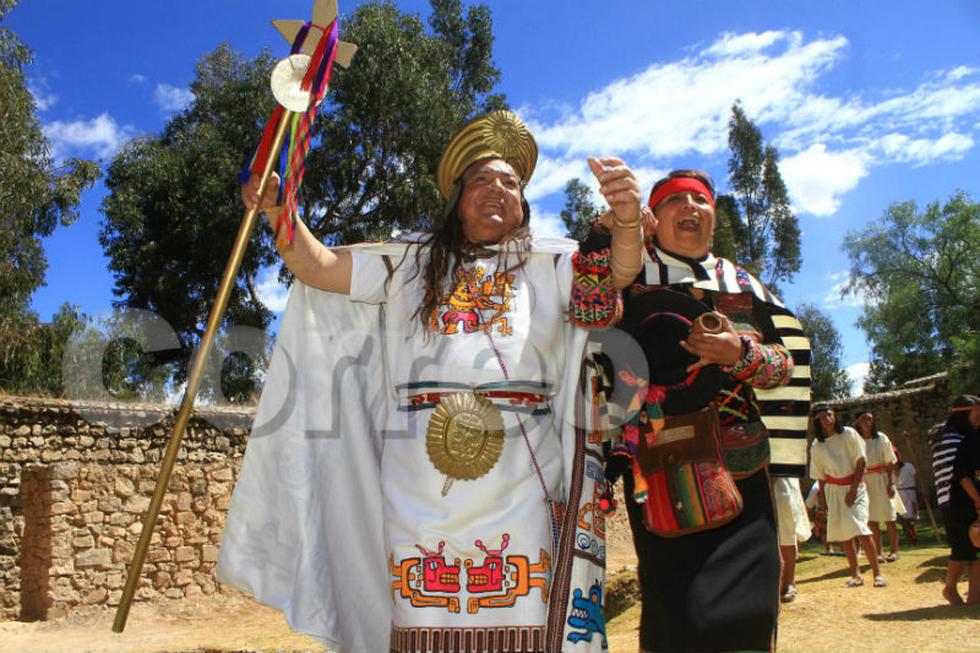 Escenifican pagapu en manantial de Wariwillka (VIDEO)