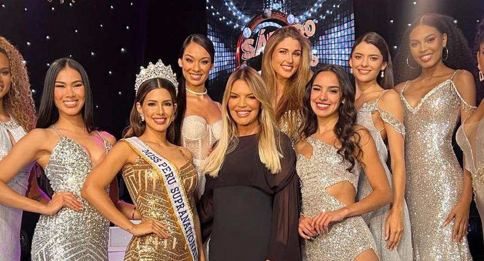 Miss Perú 2022 presentación de las 8 candidatas en traje de baño