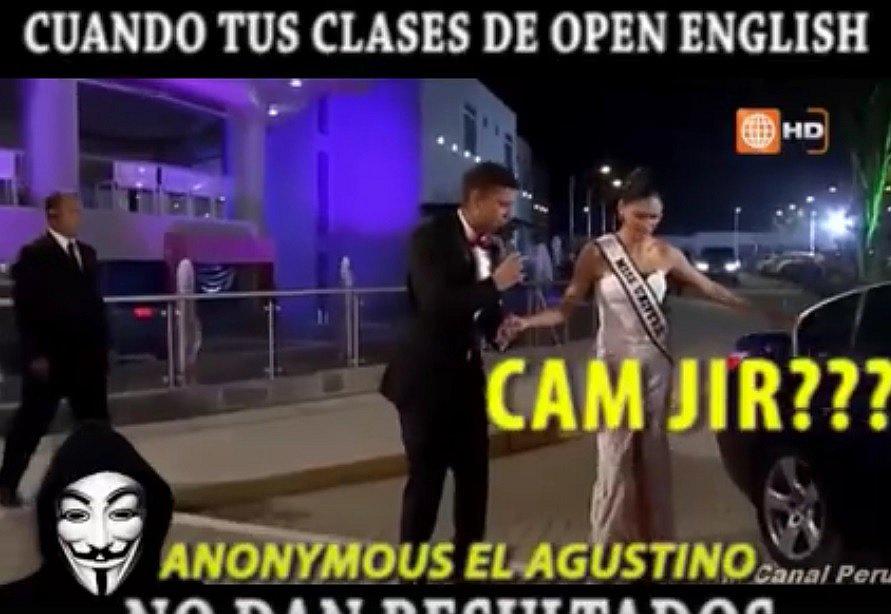 Facebook: con este video  se burlan del inglés de Yako Ezkenazi frente a Pia Alonzo (VIDEO)