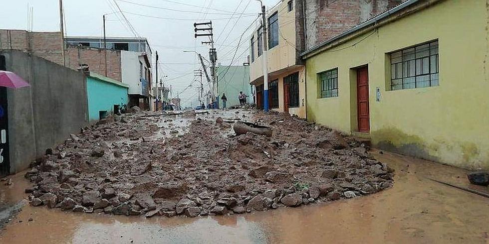 Las imágenes del huaico que azotó Aplao  (FOTOS)