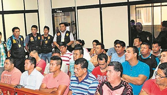 Policías y abogados integraban banda desde hace 8 años en Piura