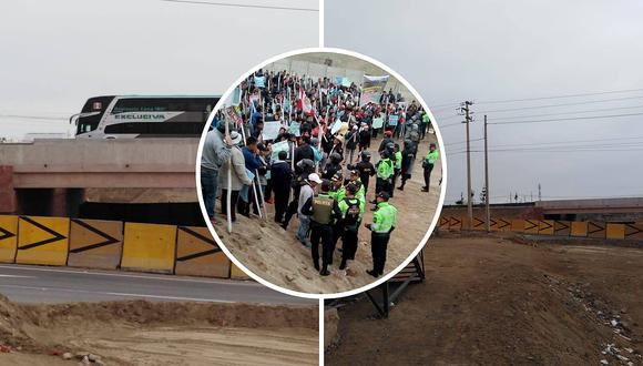 Pobladores anunciaron que derrumbarán 23 muros que cercan Punta Hermosa (Fotos)
