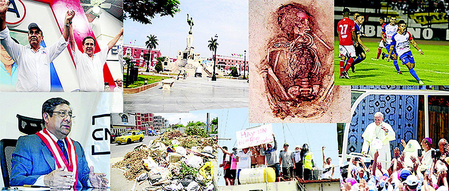 Los hechos de mayor impacto registrados en la región en el 2018