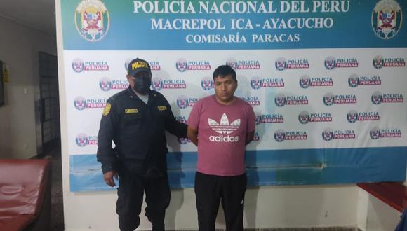 Detienen a conductor por ofrecer coima a policía en Pisco.