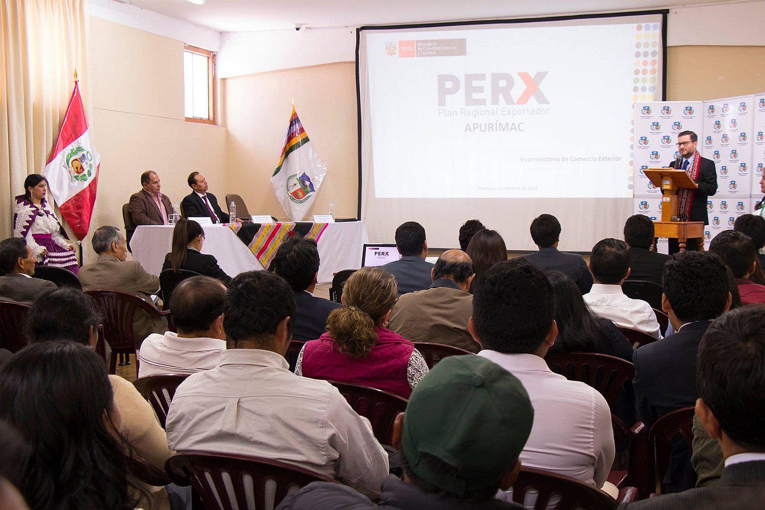 Apurímac ya cuenta con Plan Regional de Exportaciones
