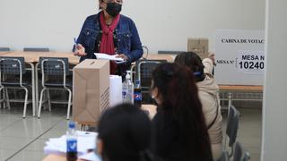 Hoy en la región Junín más de 998 mil electores irán a las urnas a sufragar