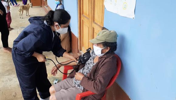 Piura: brindan atención medica a damnificados por derrumbe en Canchaque (Foto: Diresa Piura)