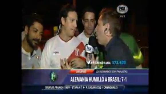 Mundial 2014: Peruanos fueron testigos de goleada de Alemania a Brasil (Video)