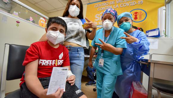 Vacunación de menores de 5 a 11 años se inició el 24 de enero. (Foto: INSN San Borja)
