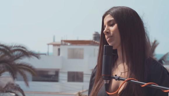 Yahaira Plasencia expresó su emoción en redes sociales por el lanzamiento del videoclip de "Gracias mi Dios". (Foto: Captura de pantalla / YouTube).