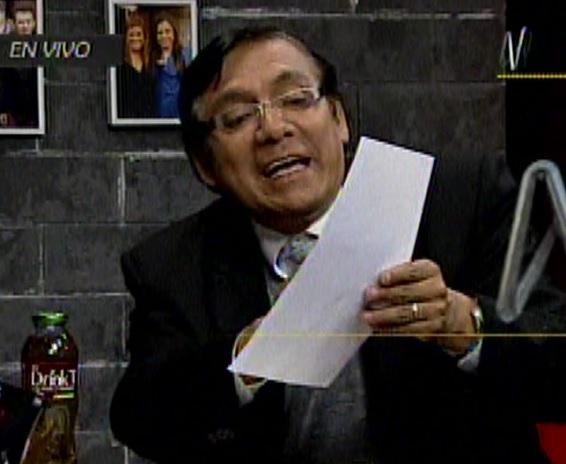 Exabogado de Facundo Chinguel: "No soy el nexo entre el Apra y "Brasil" 