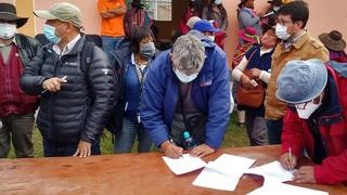 Pobladores de Chumbivilcas acuerdan desbloquear definitivamente el Corredor Minero del Sur