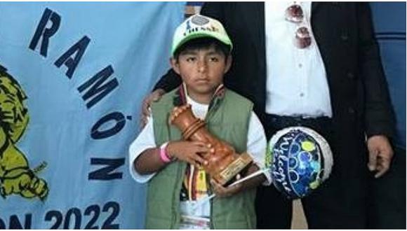 Tarmeño de 8 años se corona campeón panamericano de ajedrez (VIDEO)