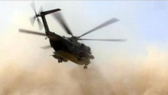 Mueren cinco soldados tras estrellarse helicóptero