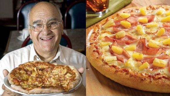 ¡Pizza hawaiana de luto! su creador 'Sam Panopoulos' falleció a los 83 años