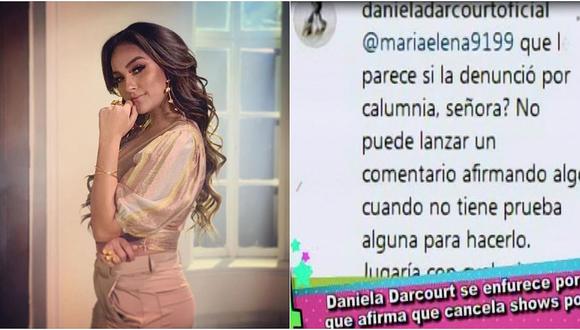 Daniela Darcourt responde a usuaria que dudó de su enfermedad en cuerdas vocales (VIDEO)